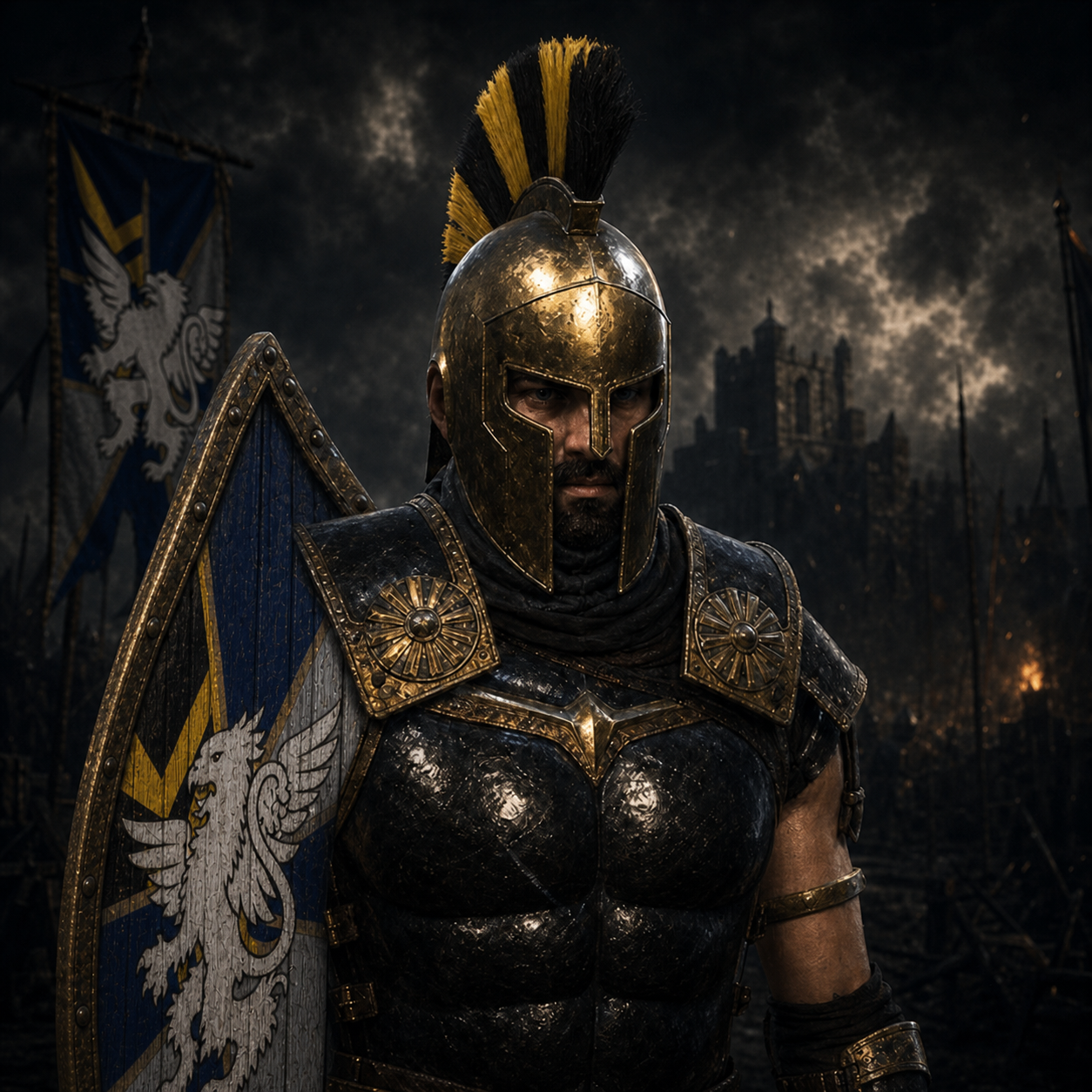 Sanno in armor
