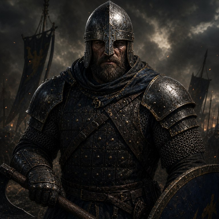 Fulrik in armor